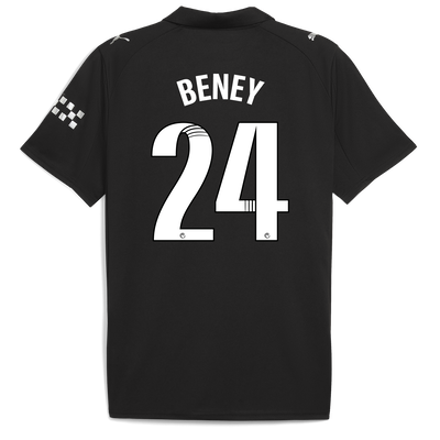 Manchester City Away Jersey 2025/26 With BENEY 24 Printing